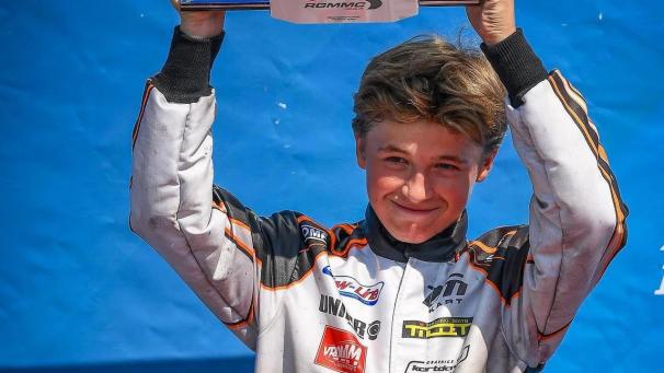 <p>Kart-Weltmeister: Dries Van Langendonck</p>