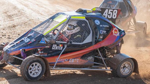 <p>Jordan Genten auf der Strecke in Mollerussa.</p>