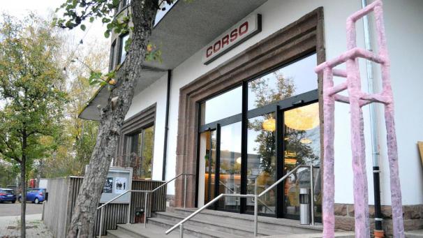 <p>Das Kino Corso in der St.Vither Bahnhofstraße</p>