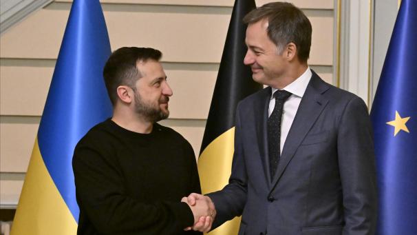 <p>Hand drauf: Belgien kann der Ukraine ab 2025 F-16-Jets zur Verfügung stellen.</p>