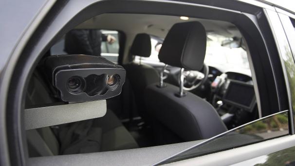 <p>ANPR-Kamera im Einsatz</p>