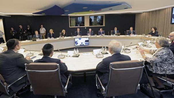 <p>Die Föderalregierung kam am Donnerstag mit Vertretern der jüdischen Gemeinschaft zusammen.</p>