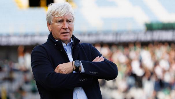 <p>OHL-Trainer Marc Brys</p>