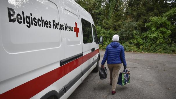 <p>Das Rote Kreuz stellt in Belgien immer mehr Geld für die Lebensmittelhilfe zur Verfügung.</p>