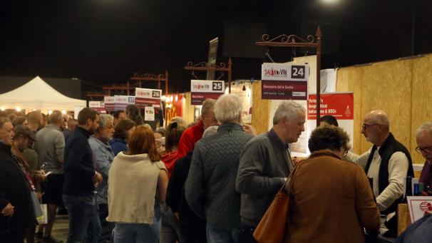 <p>Die Malmedyer Wein- und Gastronomiemesse ist sehr beliebt.</p>