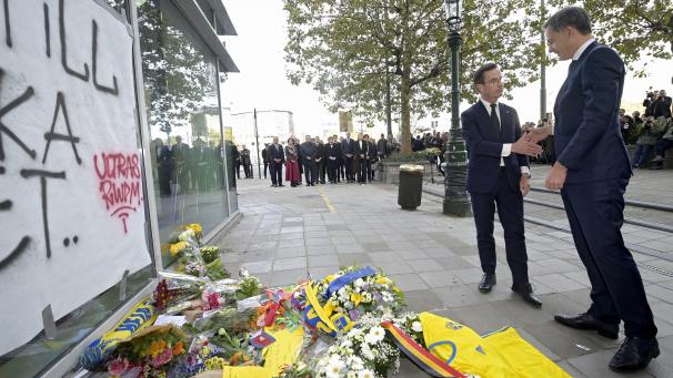 <p>Unter anderem waren Ulf Kristersson(links)und Alexander De Croo (rechts)am Mittwoch in Brüssel zugegen.</p>