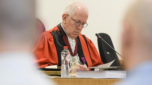 <p>Vorsitzender Richter in dem Assisenprozess gegen Omar Benchamsy ist Philippe Gorlé.</p>