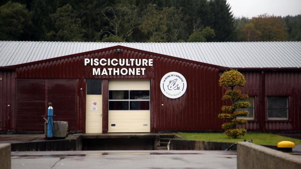 <p>Der Fischzuchtbetrieb Mathonet (ehemals Gabriel) besteht seit 1935.</p>