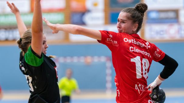 <p>Céline Clermont (Foto) und Lauranne Beckers trafen jeweils sieben Mal.</p>