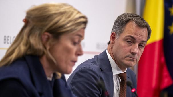 <p>Premier Alexander De Croo und Innenministerin Annelies Verlinden stehen unter Druck.</p>