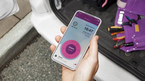 <p>So sieht die neue App für das Handyparken auf Aachener Parkplätzen aus.</p>