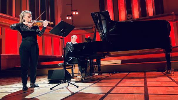 <p>Anne-Sophie Lemaire und Xavier Locus</p>