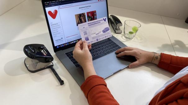 <p>Die Teilnahme an der Weihnachtsverlosung ist in diesem Jahr auch online möglich.</p>