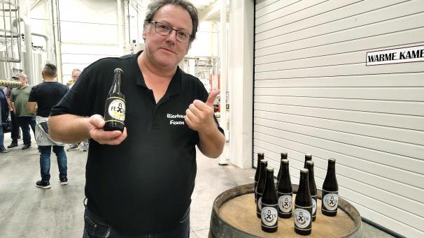<p>Das Bierhaus Fexen aus Krinkelt stellt am Sonntag in Elsenborn erstmalig ein Fass seines Hausbieres zur Verfügung.</p>