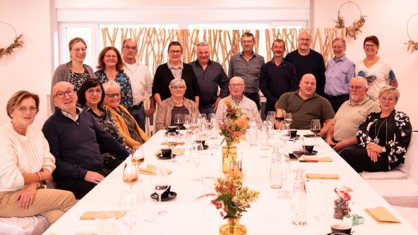 <p>Die Triebfedern der Roller Bulls Ostbelgien trafen sich in Wiesenbach.</p>