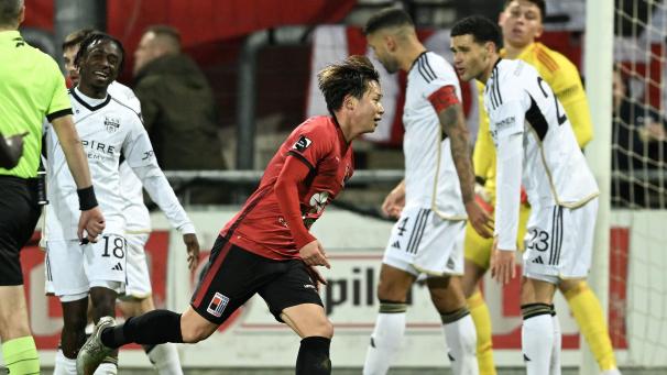 <p>Abe dreht zum Torjubel ab: RWDM drehte einen 0:1-Rückstand am Kehrweg.</p>