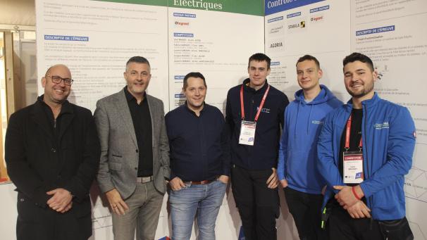 <p>P. Orlamunder, P. Arimont, C. Peters, F. Huppertz, M. Hick, L. Brandt (v.l.)</p>