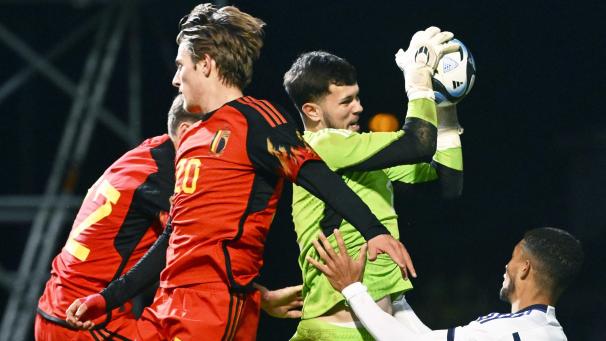 <p>Die „Teufelchen“ kamen nicht am schottischen Torhüter vorbei.</p>