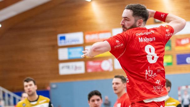 <p>Offensiv der Mann des Abends: Jérôme Majean traf für Eupen aus allen Lagen.</p>