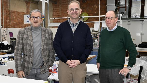 <p>Patrick Meyer von der Christlichen Arbeiterbewegung, Geschäftsführer Heinz Gensterblum und Verwaltungsratspräsident Guido Reuter (v.l.) sind sich der Problematik der fehlenden Haushaltshilfen durchaus bewusst.</p>