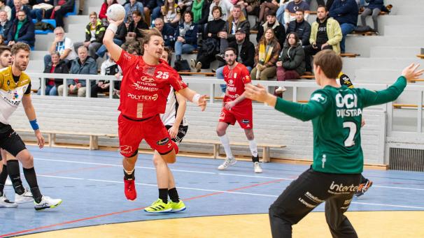 <p>Wurf ins Viertelfinale: Die KTSV Eupen gewinnt in Lokeren überlegen.</p>