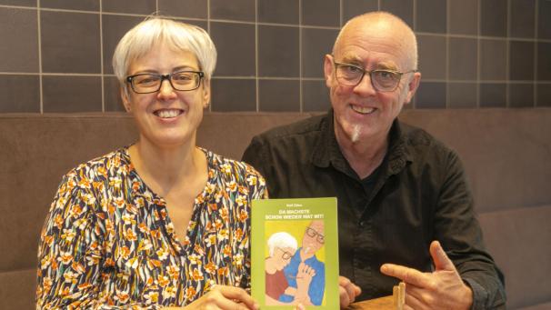 <p>Illustratorin Sarah Nix und Autor Ralf Zilles. Auch die „Helden“ der Geschichten?</p>