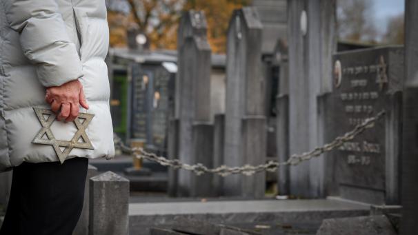 <p>Der Friedhof von Marcinelle, wo einige jüdische Gräber geschändet wurden.</p>
