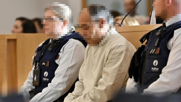 <p>Omar Benchamsy im Gerichtssaal.</p>