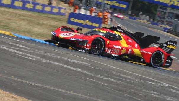 <p>Ferrari ist der Titelverteidiger bei den 24h Le Mans.</p>