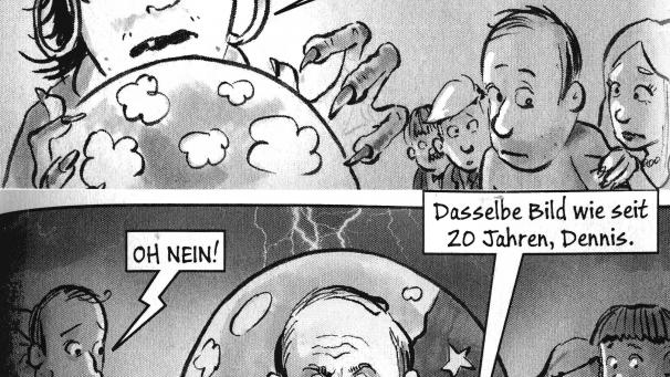 <p>Wer steht denn hier nur Modell für „das Böse“?</p>