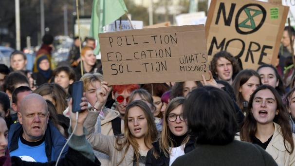 <p>Am Sonntag findet erneut ein großer Klimamarsch in Brüssel statt.</p>