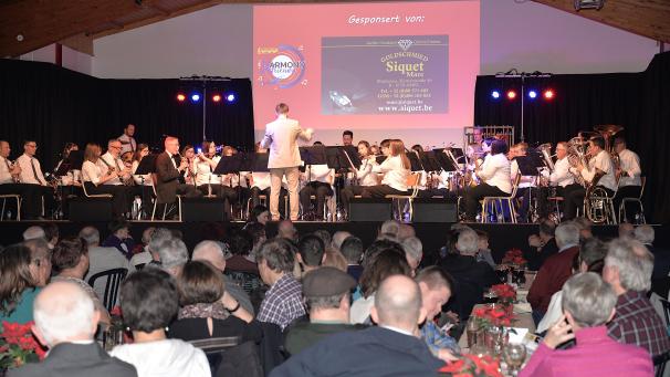 <p>Der Kgl. Musikverein „Einigkeit“ Montenau präsentierte eine abwechslungsreiches Programm.</p>