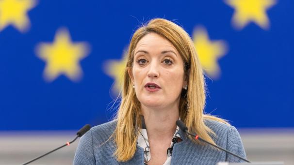<p>Die EP-Präsidentin Roberta Metsola zeigt sich durchaus zufrieden mit den Ergebnissen der Studie.</p>