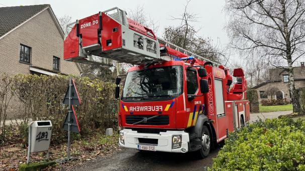 <p>Auf der Hochstraße in Eupen war die Feuerwehr am Freitag wegen eines Kaminbrandes im Einsatz.</p>