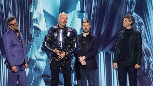 <p>Swen Vincke nahm den Preisvoller Rittermontur entgegen.</p>