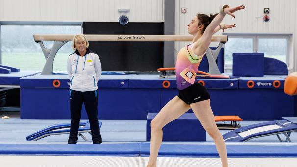 <p>Nina Derwael hat Los Angeles 2028 im Kopf.</p>