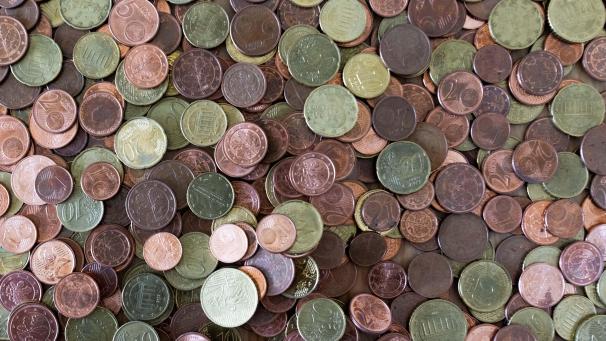 <p>Die Belgier horten zu Hause Euro-Münzen.</p>