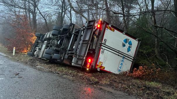 <p>Ein Blick auf die Unglücksstelle</p>