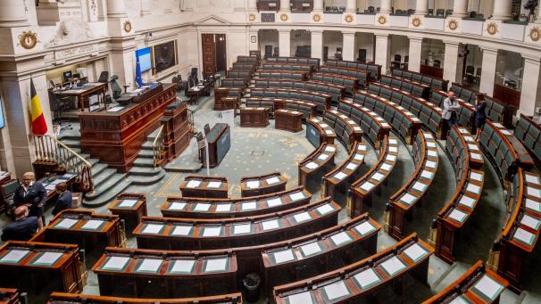 <p>Der Plenarsaal der Abgeordnetenkammer</p>