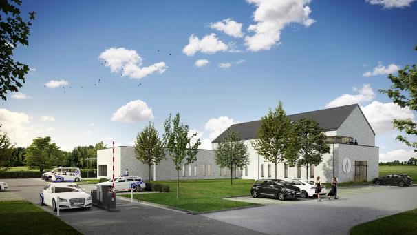 <p>Der Neubau der Polizeidienststelle Morsheck wird mit 3,7 Millionen Euro zu Buche schlagen. Gut 2,2 Millionen Euro übernimmt die DG mit einem außerordentlichen Zuschuss.</p>