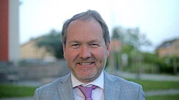 <p>Bürgermeister Luc Frank</p>