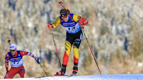 <p>Florent Claude ist mit seiner Leistung sehr zufrieden.</p>