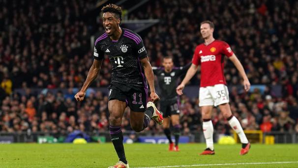 <p>Kingsley Coman und die Bayern treffen auf Lazio Rom.</p>