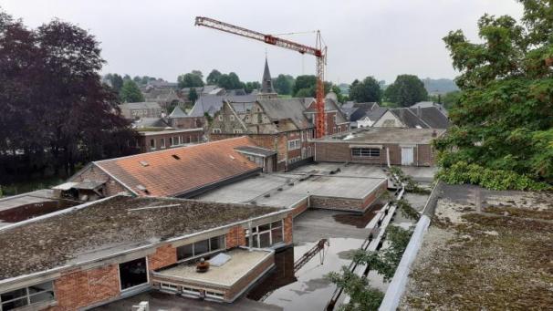 <p>Die frühere Apfelweinkellerei Ruwet liegt zentral in der Ortschaft Thimister.</p>