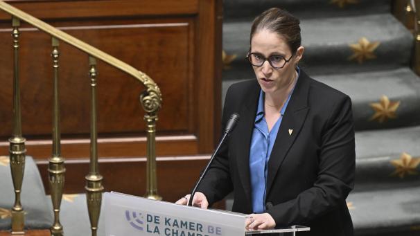 <p>Staatssekretärin Nicole De Moor (CD&amp;V)</p>