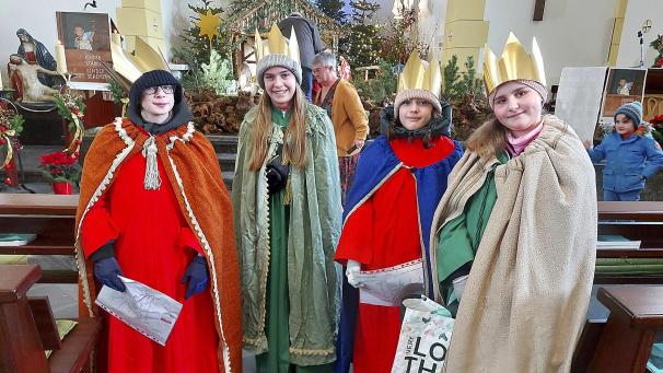 <p>Die Sternsinger tun gemeinsam etwas Gutes für die Erde.</p>