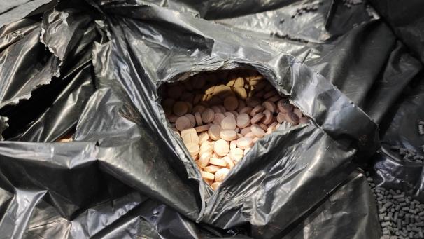 <p>Das undatierte Handout der Zollfahndung Essen zeigt die Droge Captagon.</p>