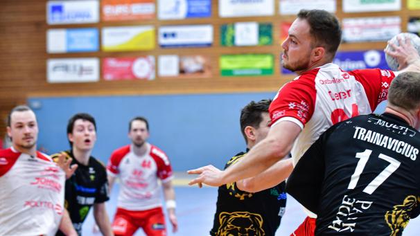 <p>David Denert sorgte ab Mitte der ersten Halbzeit für neuen Offensivschwung.</p>