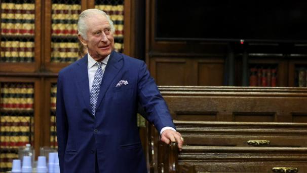 <p>König Charles appelliert in seiner Rede für mehr Frieden.</p>