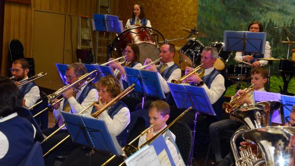 <p>Vom „Baby Elephant Walk“ bis zum „Winter Wonderland“ reichte das Programm der Kgl. Harmonie Elsenborn, die in diesem Jahr ihr 130-jähriges Bestehen feiert.</p>